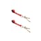 Tie 4 Safe 2" x 10' Tie Down Strap w/ TJ Cluster Hook for Wrecker Tow Truck Auto Hauling, 2PK TWS65-5210-TJ-R-2 - alternate 1